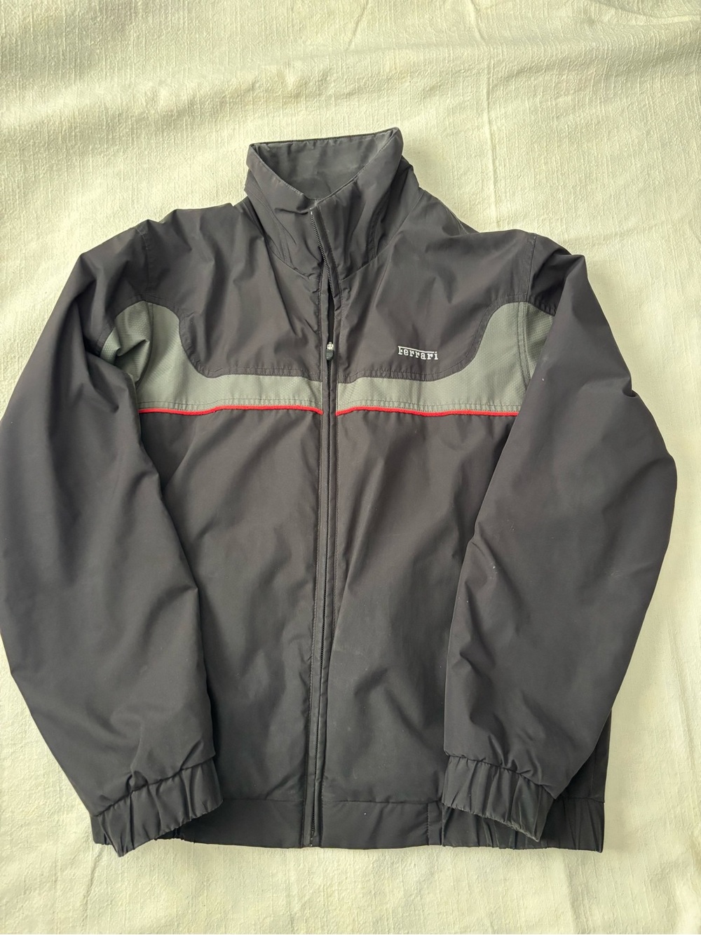 Ferrari Fila Vintage Mens Lightweight Zip Jacket M